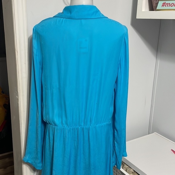 Free People Simone Blue Dress Size M - Picture 8 of 13